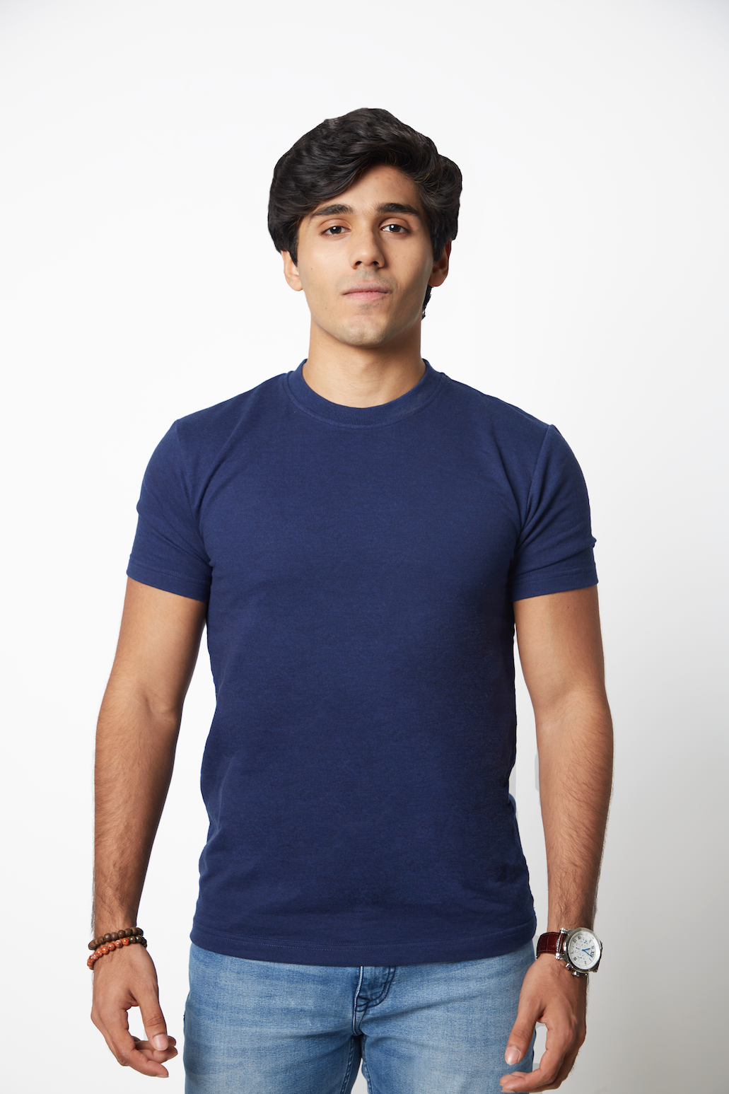 Heavy Weight Tshirt - Denim/Navy Blue