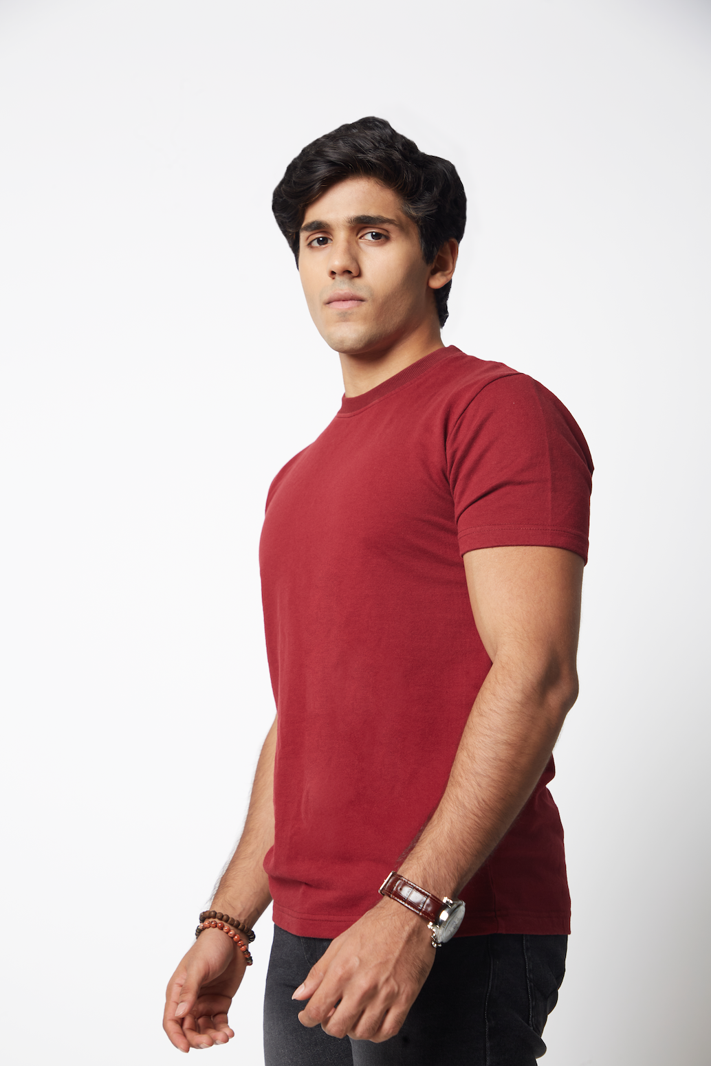 Heavy Weight Tshirt - Maroon