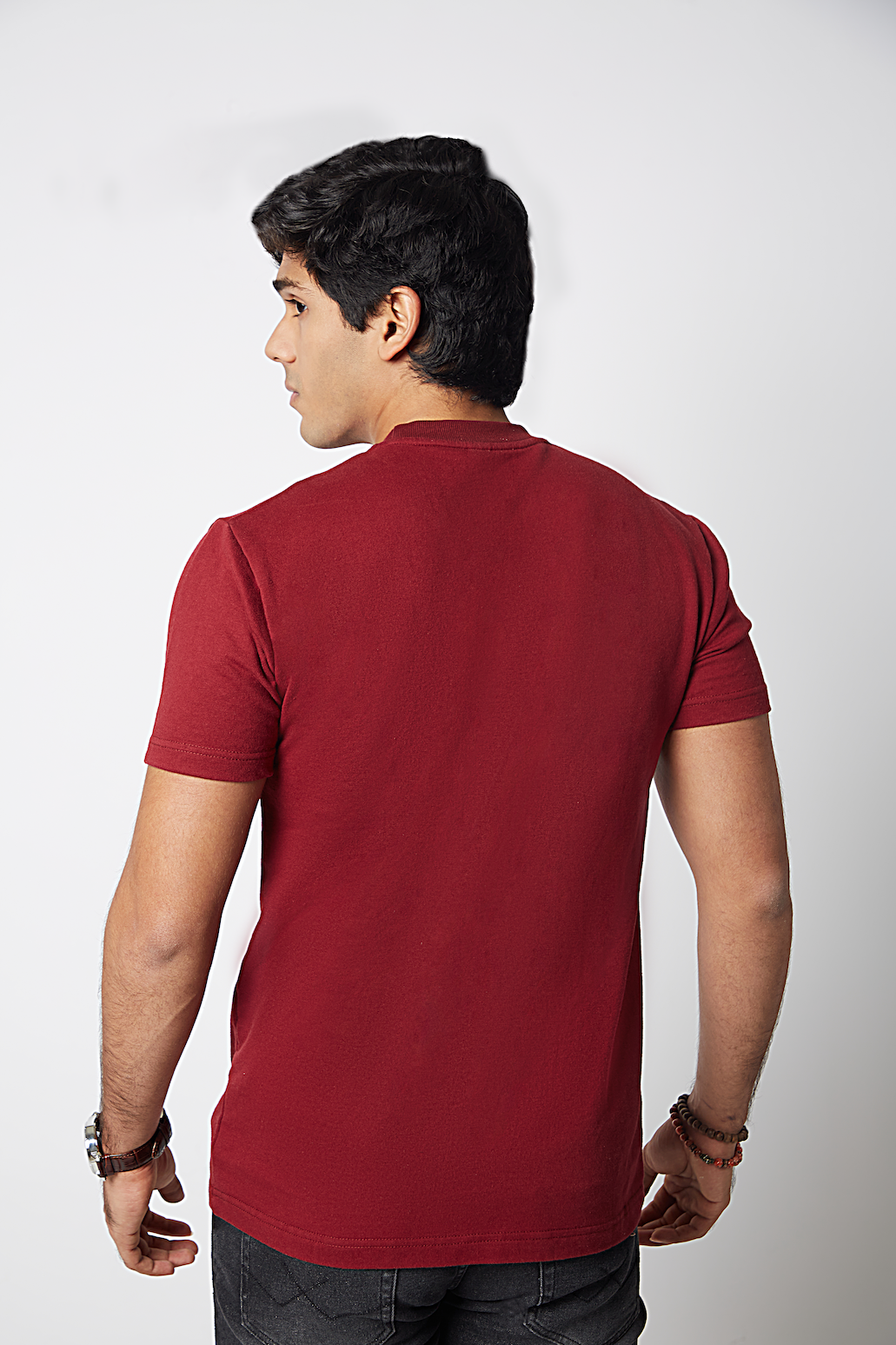 Heavy Weight Tshirt - Maroon