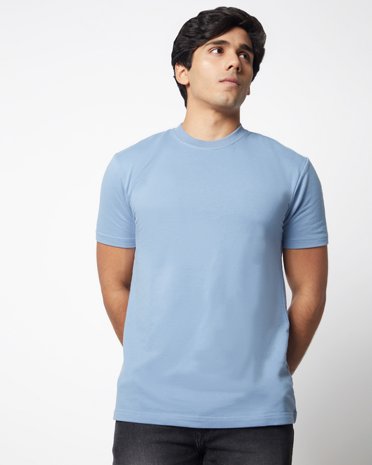 Heavy Weight Tshirt - Sky Blue