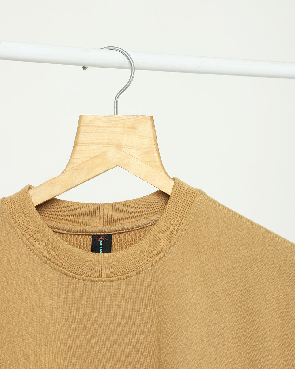 Heavy Weight Tshirt - Tan